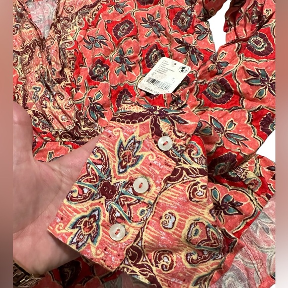 NWT Free People Long Sleeve Top Size Small - Picture 4 of 4
